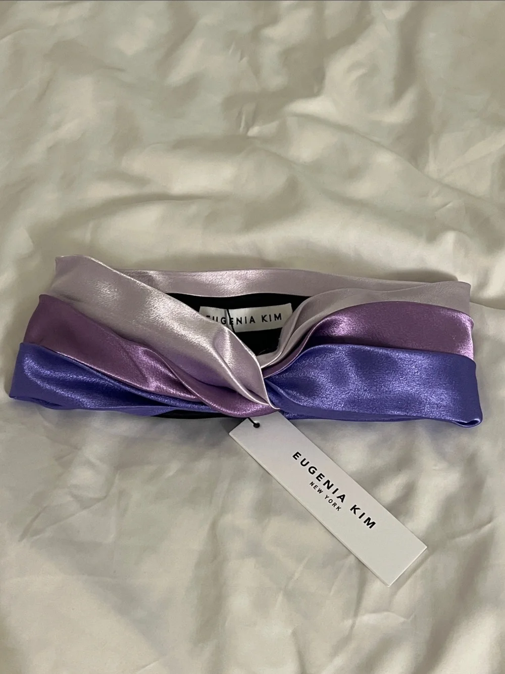 Eugenia Kim knotted look lavender